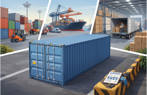 Sea container inspections: minimizing visible pest risks