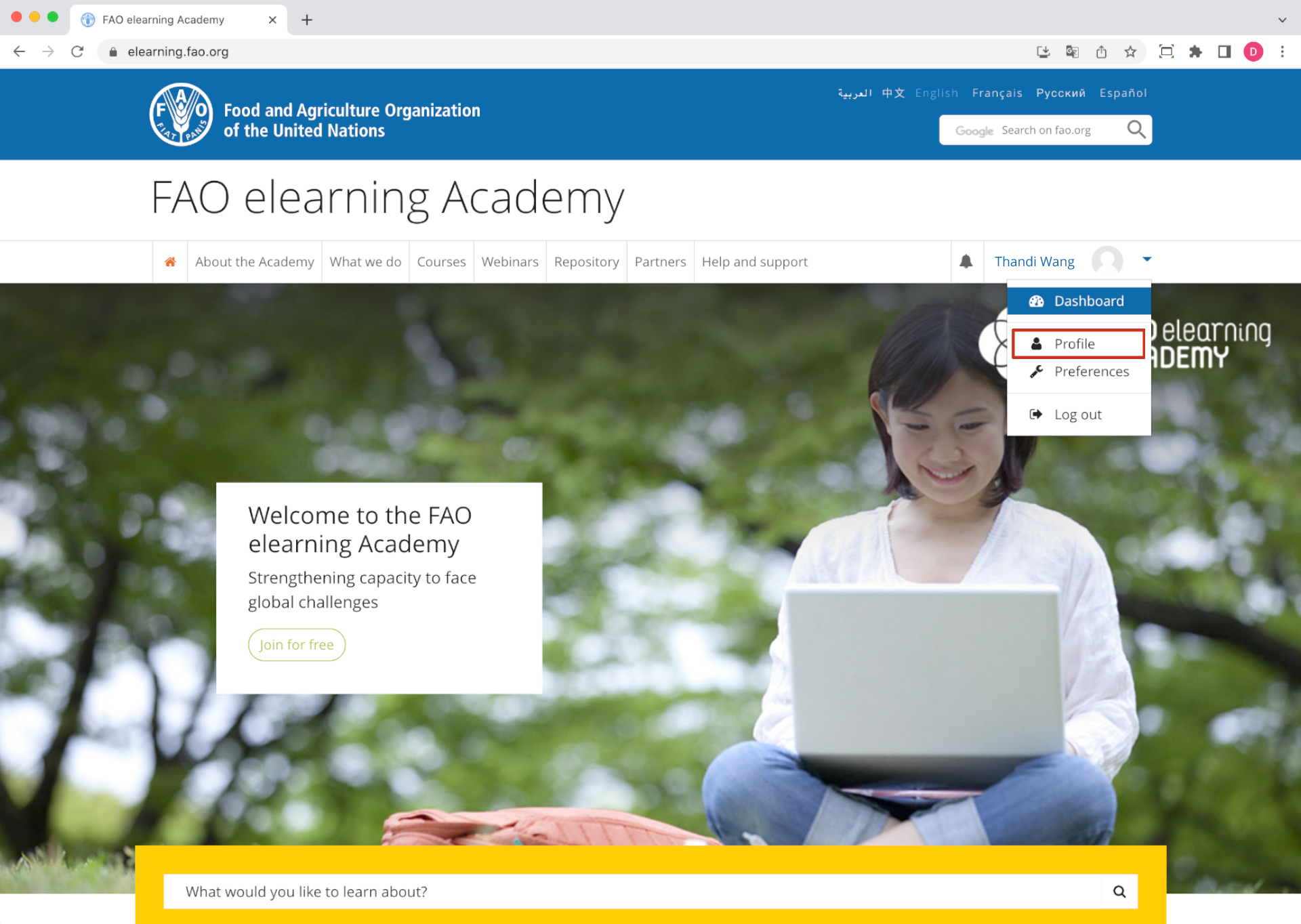 FAO elearning Academy: Certification with digital badges